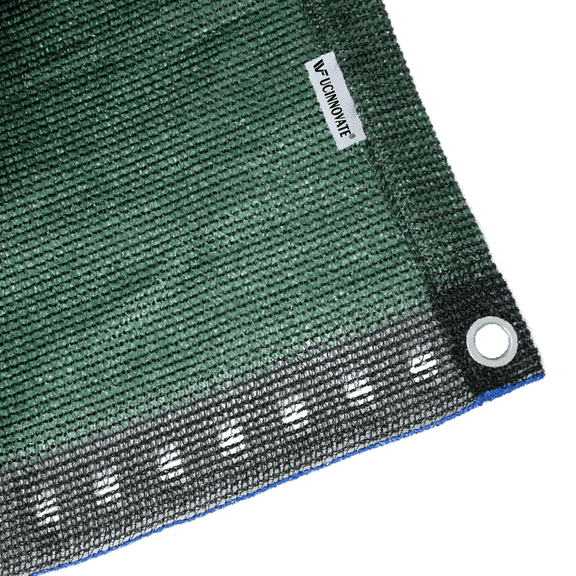 UCINNOVATE 6.5X10 ft Green Shade Cloth, 70% Sunscreen Fabric UV Resistant Mesh Shade Tarp for Heat Protection, Sunblock Plant Shade with Grommets, Sun Shade Net for Patio Greenhouse Fence Pergola