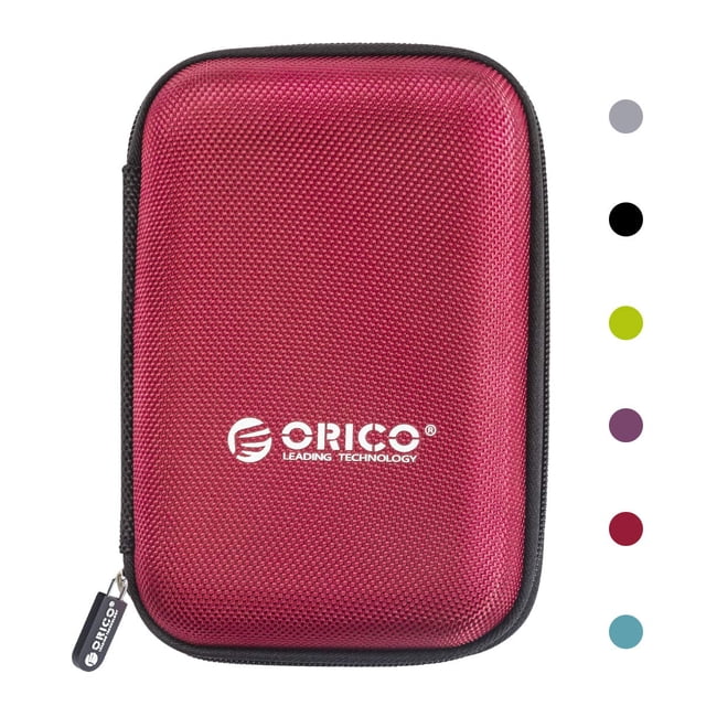 Funda de disco duro ORICO PHD-25 impermeable a prueba de golpes roja