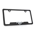 thumbnail image 2 of Mustang 3D Pony Logo Black Metal License Frame Holder, 2 of 5