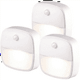 thumbnail image 2 of 6X Indoor Motion Sensor Light,Battery Operated LED Night Light, Automatic Stair Night Light for Hallway, 2 of 7