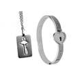 thumbnail image 2 of Cuffed Locking Bracelet and Key Necklace, 2 of 6