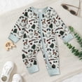 thumbnail image 2 of CAUYDY 3 6 9 Months 1T 2T Baby Boy Coming Home Outfits Newborn Sleepers Preemie Clothing Fall Winter Long Sleeved Bodysuit Infant Boys Pajamas Romper Light Blue for Sizes 3-6 Months, 2 of 7