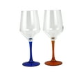 thumbnail image 4 of Three Star Import & Export GS7111 8.75 in. Wine Glass with Multicolor Stem Set, 6 Piece, 4 of 4