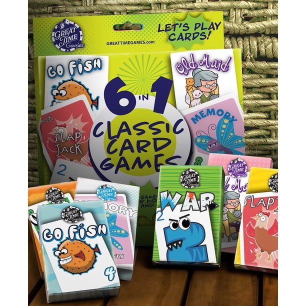 Great Time Games Kids Card Set for Montessori Group Play - Walmart