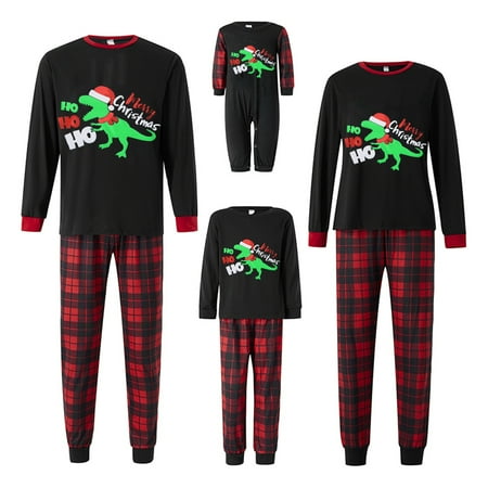 

Family Christmas Pjs Matching Sets Striped Elk Matching Pajamas for Couples Holiday Jammies Sleepwear