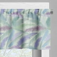 thumbnail image 5 of Ambesonne Hawaii Valance & Curtain, Abstract Tropic Leaves, 55"x30", Multicolor, 5 of 6