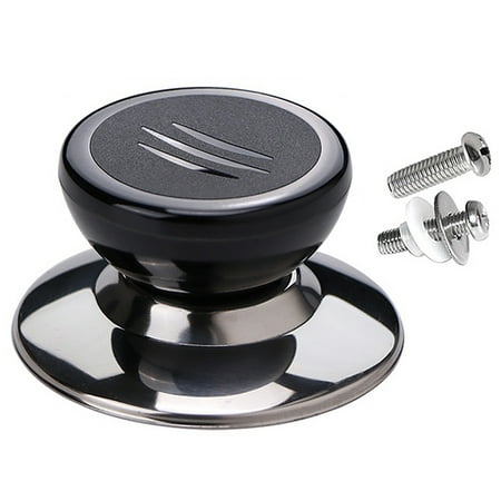 

HOVTOIL Pot Lid Handle Home Kitchen Pot Lid Stainless Steel Handle Holder Anti-scald Knob Replacement