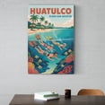 thumbnail image 6 of Snorkeling Reef Wall Art Playa San Agustin Mexico Retro Travel Poster Vintage Tropical Underwater Canvas Poster, 6 of 8