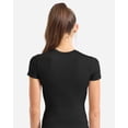thumbnail image 3 of TriDri TD653 Women's Luxe Fitted Tee-Black-2XL, 3 of 4