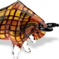 thumbnail image 2 of 9" MultiColor Large Bull Art Glass, 2 of 3