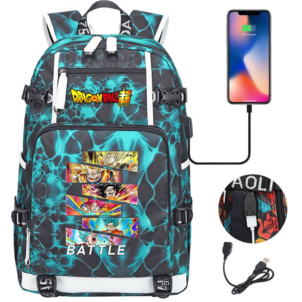 Bzdaisy 15'' Laptop Backpack, Dragon Ball Goku, Parents & Kids Unisex for Kids Teen, Size: 17.32 x 11.42 x 5.51