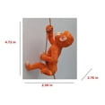 thumbnail image 2 of Bwiyojiz Living Room Decor Decoration Ornaments Climbing Little Squirrels Flower Pot Hanger Balcony Garden Outdoor, Gifts for Yourself, 2 of 8