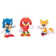 Sonic The Hedgehog Digital Pack Knuckles, Sonic & Tails Action Figure 3-Pack