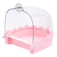 thumbnail image 4 of Baño para Pájaros, Bañera para Pájaros, Cuenco de Agua, Ducha para Pájaros, Fácil de Instalar, Bañera para Loros, Periquitos, Cacatúas, Pájaros Pequeñ rosa, 4 of 8