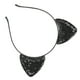 thumbnail image 4 of Diadema Reversible con Orejas de Gato Nikou Lentejuelas Color Negro, 4 of 15