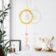 thumbnail image 4 of Cortina de cristal Wind Chime Prism Catchers Ornamento colgante Decoración (Amarillo) Wdftyju Para estrenar, 4 of 7