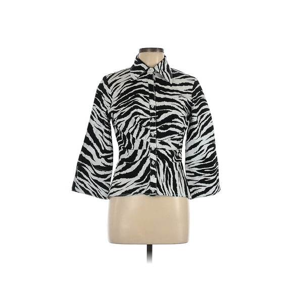 Pre-Owned Finley Women's Size L Long Sleeve Button-Down Shirt
