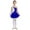 Royal Blue, variant on renvena Kid Girls Figure Ice Skating Dress Rhinestones Leotard Ballet Tutu Skirts Dancewear Size 6-16 Green 6