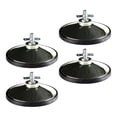 thumbnail image 4 of S SERENABLE 4 Pieces Table Feet Parts Cushion Pool Table Leveling Riser for Table Tennis, 4 of 9