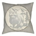 thumbnail image 3 of Artistic Weavers Lodge Cabin Raccoon Ridge Pillow Poly Filled 20' x 20', 3 of 9