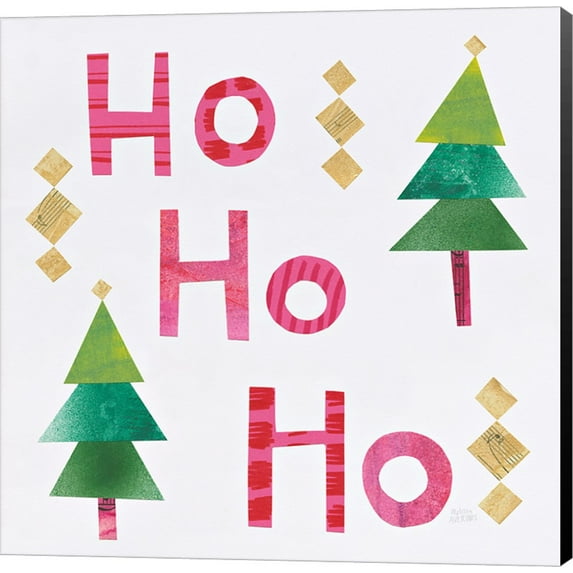 Christmas Collage I by Melissa Averinos, Canvas Wall Art