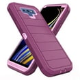 thumbnail image 3 of Asuwish Compatible with Samsung Galaxy Note 9 Phone Case Hybrid Rugged Shockproof Hard Protective Drop Proof Full Body Heavy Duty Mobile Cell Cover for Note9 Not S9 Women Men Purple, 3 of 6