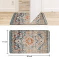 thumbnail image 6 of Boho Blue Light Vintage Carpet Door Mat 30 X 17 Inch Welcome Doormat Indoor Outdoor Entrance Floor Mat Non Slip Spring Summer Decor Rubber Mats, 6 of 6