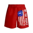 thumbnail image 5 of BOOMNY 250 Anniversary Usa Baby Boys Shorts Elastic Waist Beach Shorts for Kids Independence Day Patriotic Usa Flag Graphic Childrens Summer Dailywear, 5 of 5