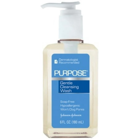 Puropse Gentle Cleansing Wash, 6 oz (Pack of 2) (Best Face Wash And Moisturizer For Oily Skin)