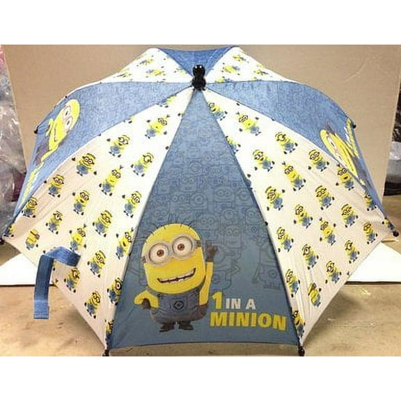 Umbrella - Minions - 1 In a Movie White & Blue (Youth/Kids) New 118710