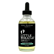 Little Miracle Preggo Belly Oil (Fragrance Free) 4oz for Pregnant Mothers, Reduce Stretch Marks and Increase Elasticity
