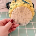 thumbnail image 1 of BESTYASH 70Pack Plastic Mesh Sheets Shaped Fabric DIY Material White Needlepoint Ornaments, 1 of 8