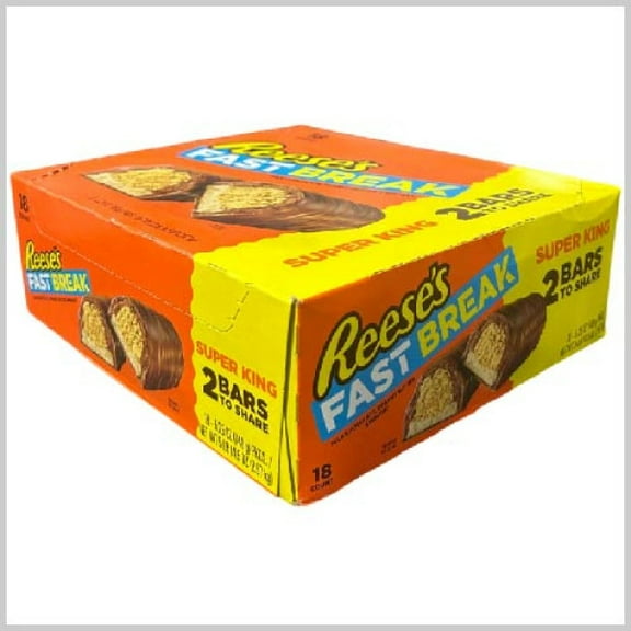 Reese's Fast Break Super King Bars 18 - 2 Bar Packs