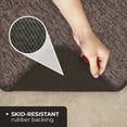 thumbnail image 4 of Skid-resistant Carpet Indoor Area Rug Floor Mat - Pebble Gray - 5' X 7' - Many Other Sizes to Choose From, 4 of 6