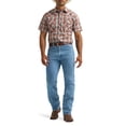 thumbnail image 3 of Wrangler® Men's and Big Men's Regular Fit Short Sleeve Western Shirt, Sizes S-5XL, 3 of 6