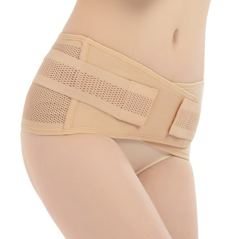 Women Casual Solid Sport Waist Crotch Band Elastic Contraction Pelvic Girdle Waistband Exercise Waist Bands for Women Waist Trainer