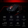 thumbnail image 3 of Redragon Impact Elite M913 RGB USB 2.4G Wireless Gaming Mouse 16000 DPI 16 Buttons Programmable Ergonomic Mouse PC for Gamers, 3 of 6
