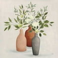 thumbnail image 2 of Purinton, Julia 15x15 Black Ornate Wood Framed with Double Matting Museum Art Print Titled - Natural Bouquet II Gray, 2 of 4