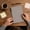 Black, variant on Qonioi A5 Detachable Notebook, Soft Cover Transparent Ring Bound Journal with 360° Fold, Lined Pages for Study Notes