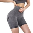 thumbnail image 2 of Guardurnaity Pantalones cortos de yoga Fitness Leggings Pantalones de entrenamiento Traje de ajuste a prueba de sudor Hip Push Up Correr Liso Type2 NO2, 2 of 6