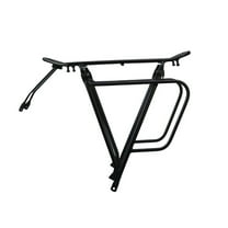 BAOSITY Carrier Rack Rear Cargo Rack Riding Back Seat Bicycling Mountain Bike Biking 75kg Load Bearing Rear Bike Rack Black