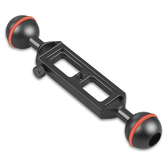 PULUZ Cámara deportiva Brazo articulado Grabadora de video Buceo Snorkel Montaje Abrazadera Brazos Equipo de fotografía al aire libre Videocámara Suministros Negro