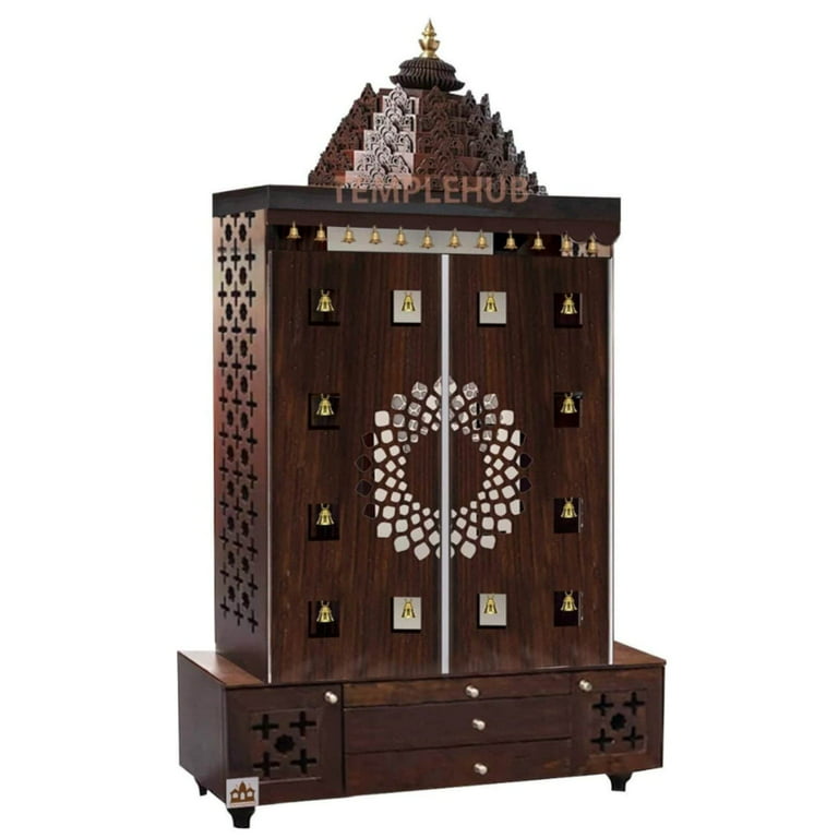 Wooden Designer Modern Temple With