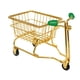 thumbnail image 2 of Mini carrito de compras de juguete, suministros de oficina creativos, soporte para maquillaje, mini almacenamiento oro y verde, 2 of 9