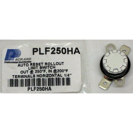 - PLF250HA L250-50 Limit Thermostat Flush Mount For Furnance Unit Heaters