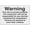 Warning Sign 4, variant on Not Drinking Water Vinyl Labels On A Sheet 8"x12", Aluminum Tin Warning Signs for Home Outdoor Garden, Durable Health Hazard Sign for Water Source