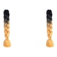 thumbnail image 4 of Soidarity Cabello trenzado sintético, trenzas impresionantes, color natural sin esfuerzo, alta similitud con el cabello real Type19 NO19, 4 of 6