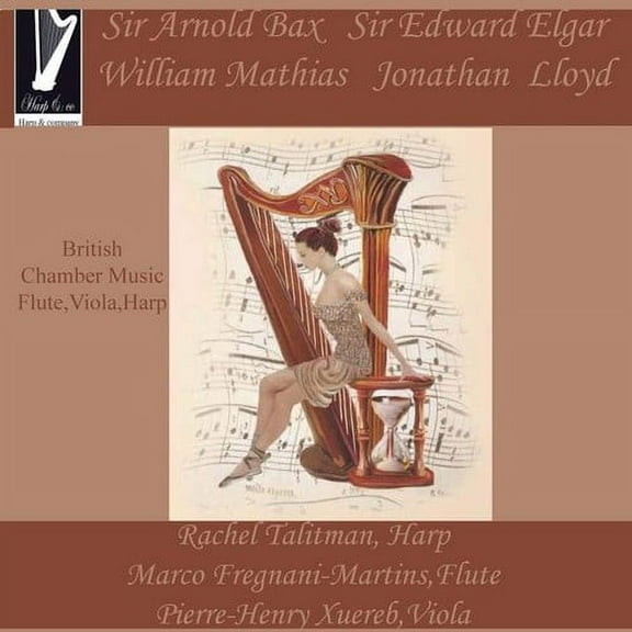 British Chamber Music for Fluteviola & Harp