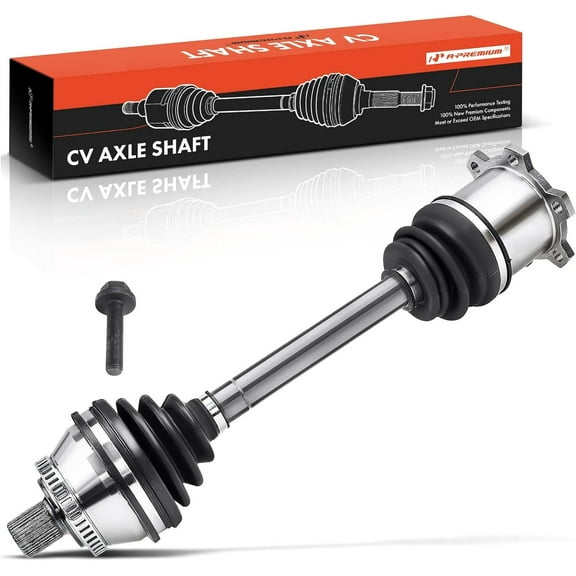 A-Premium Front Right Passenger Side CV Axle Shaft Assembly Compatible with Audi A4 Quattro 2002-2009 S4 2004-2009 1.8L 3.0L 3.2L 4.2L