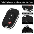 thumbnail image 4 of Unique Bargains 3 Button Keyless Entry Remote Fob Key Shell Case for Toyota Tundra 2010-2017, 4 of 7